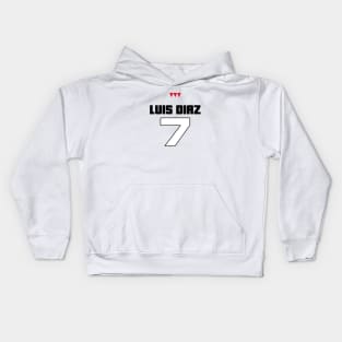 Liverpool Luis Diaz 7 Kids Hoodie